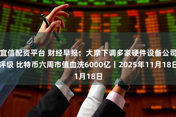 宜信配资平台 财经早报：大摩下调多家硬件设备公司评级 比特币六周市值血洗6000亿丨2025年11月18日